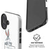 Looney Tunes Bugs Bunny Black White iPhone 16 Plus Magsafe Impact Case